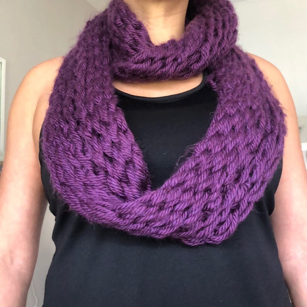 Homemade Yarn Scarf